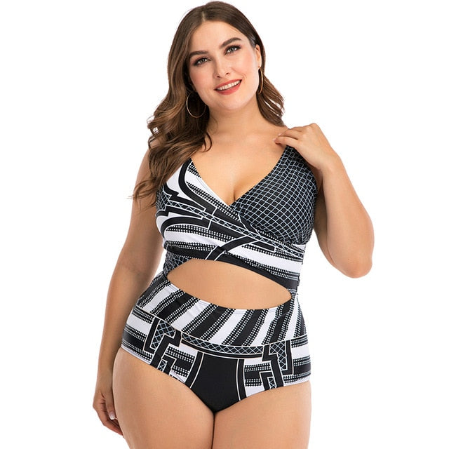 Sexy Plus Size Print